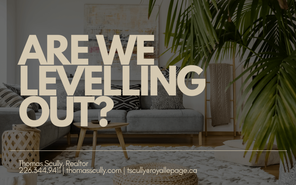 Are We Levelling&nbsp;Out?