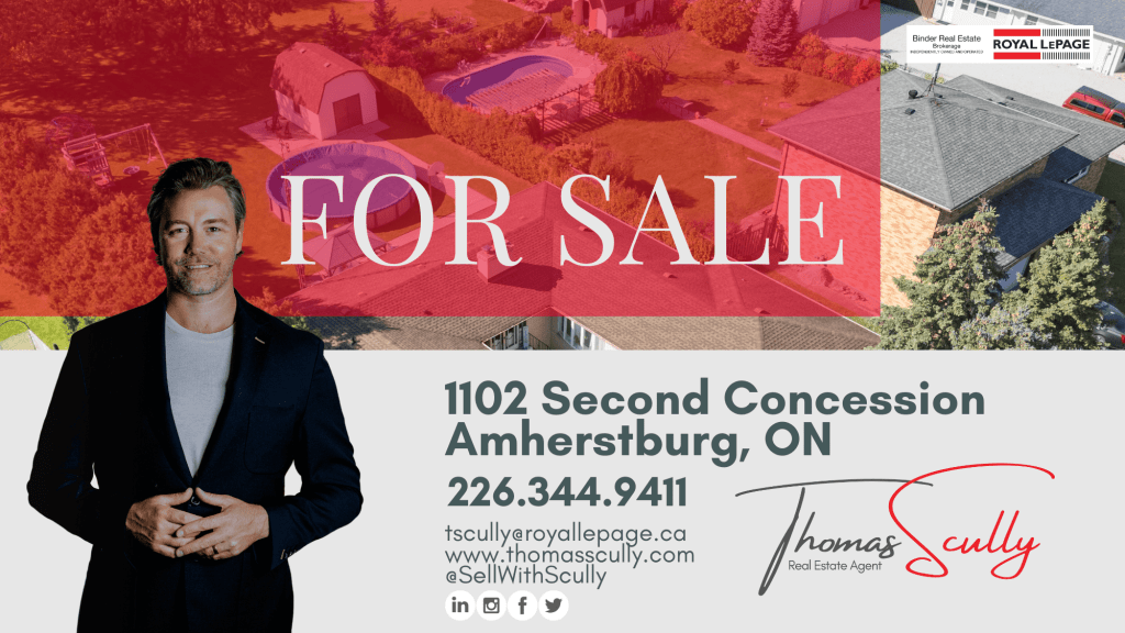 SOLD – 1102 Second Concession,&nbsp;Amherstburg